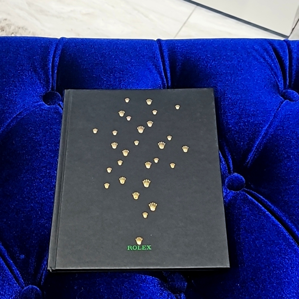 Rolex Small Black Catalog Book Authentic and New!